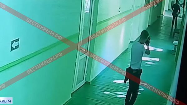Опубликовано шокирующее видео нападения на людей в керченском колледже - Sputnik Кыргызстан