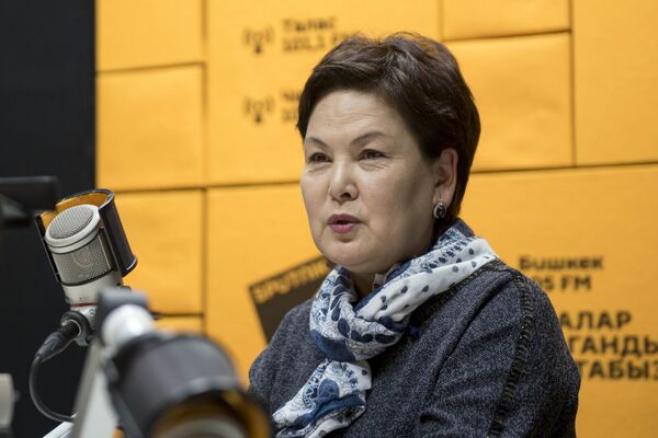 Председатель ассоциации экспортеров и импортеров Кыргызлэнд Ленара Ниязбекова - Sputnik Кыргызстан