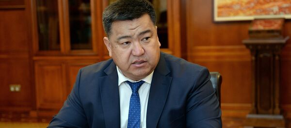 Министр сельского хозяйства, пищевой мелиорации и промышленности Нурбек Мурашев. Архивное фото - Sputnik Кыргызстан