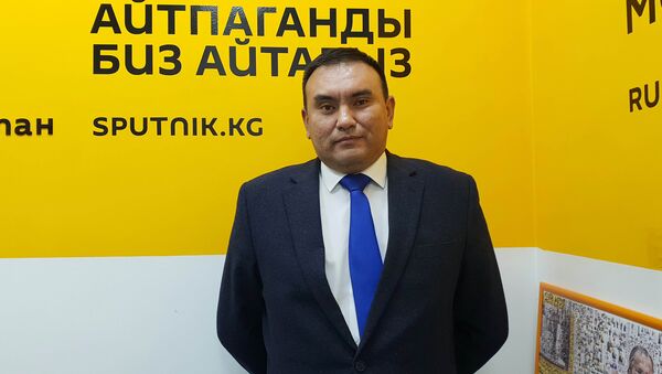 Директор Департамента консульской службы МИД КР Алмаз Имангазиев - Sputnik Кыргызстан