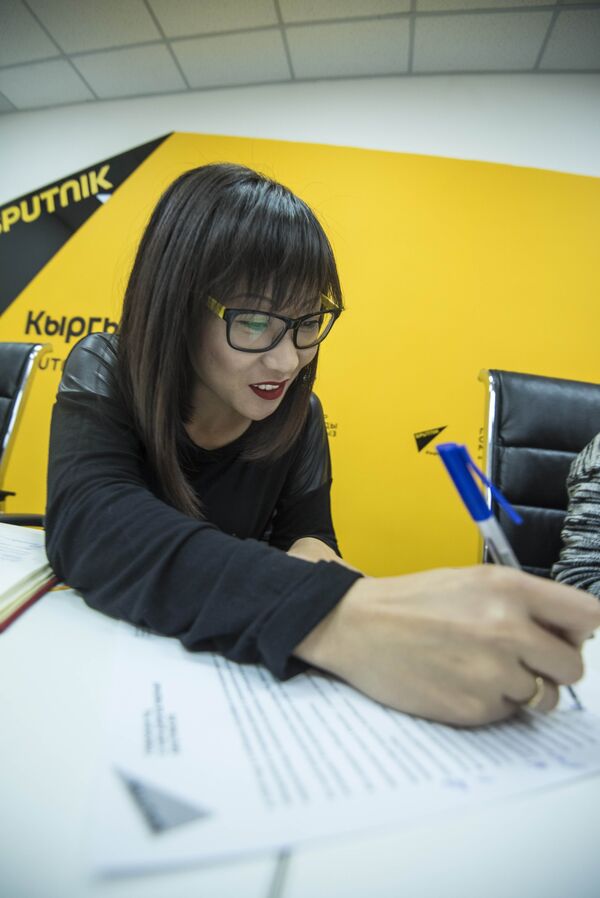Журналист Анастасия Кан - Sputnik Кыргызстан