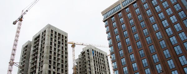 Курулуш иштери. Архив - Sputnik Кыргызстан