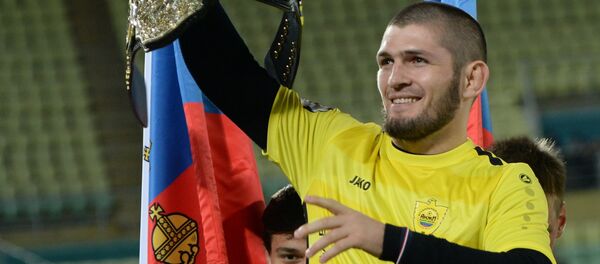 Россиялык мушкек Хабиб Нурмагомедов. Архив - Sputnik Кыргызстан