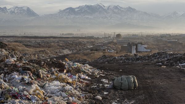 Свалка близ Бишкека. Архивное фото - Sputnik Кыргызстан