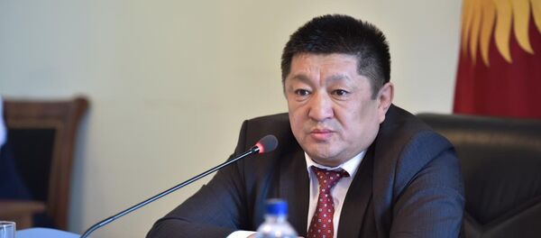 Мурдагы саламаттык сактоо министри Космосбек Чолпонбаев. Архив - Sputnik Кыргызстан