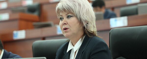 Жогорку Кеңештин депутаты Ирина Карамушкина. Архив - Sputnik Кыргызстан