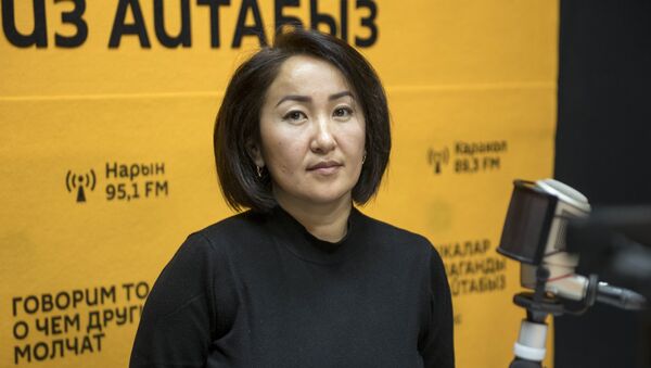 Пресс-секретарь Кыргызпатента Гульбара Кудайбердиева - Sputnik Кыргызстан