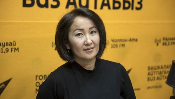 Пресс-секретарь Кыргызпатента Гульбара Кудайбердиева  - Sputnik Кыргызстан