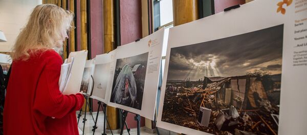 Выставка лауреатов конкурса им. Стенина-2018 в штаб-квартире ООН - Sputnik Кыргызстан