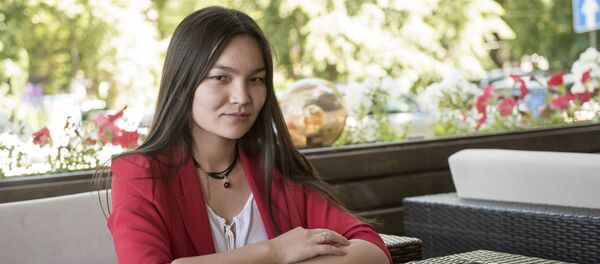 Семикратная чемпионка КР по шахматам Диана Омурбекова - Sputnik Кыргызстан