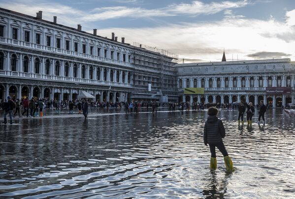 Наводнение в Венеции - Sputnik Кыргызстан