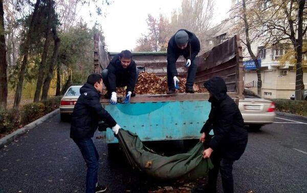 В общей сложности очищено 18 900 квадратных метров территории и ирригационной системы, вывезено 15 кубометров мусора. - Sputnik Кыргызстан