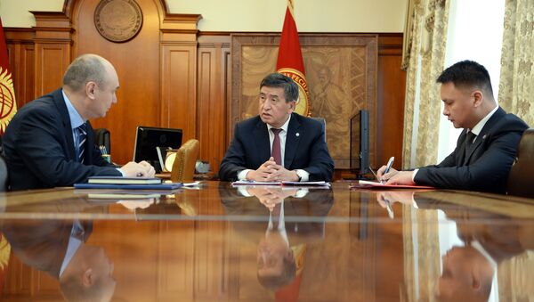 Президент Кыргызской Республики Сооронбай Жээнбеков встретился с Тамерланом Ибраимовым - Sputnik Кыргызстан