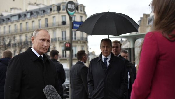 Рабочий визит президента РФ В. Путина во Францию - Sputnik Кыргызстан