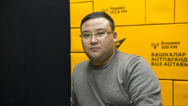 Программный директор института развития молодежи Элийзар Тилебалды уулу - Sputnik Кыргызстан