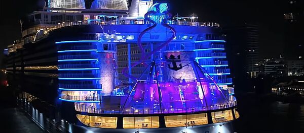 Вот это размах! Представлен самый большой в мире круизный лайнер — видео - Sputnik Кыргызстан