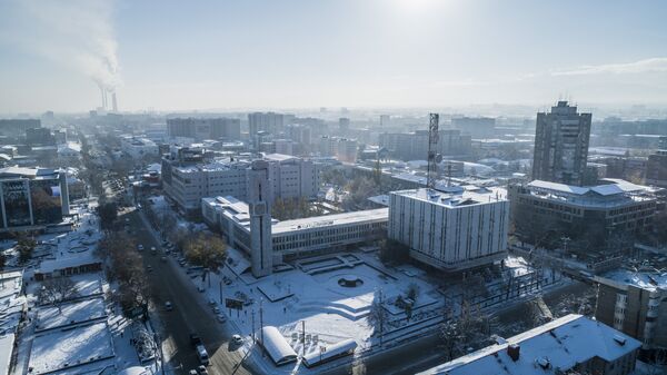Зима в Бишкеке. Архивное фото - Sputnik Кыргызстан