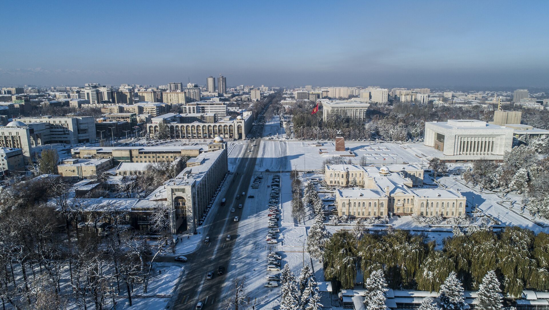 Бишкек зима