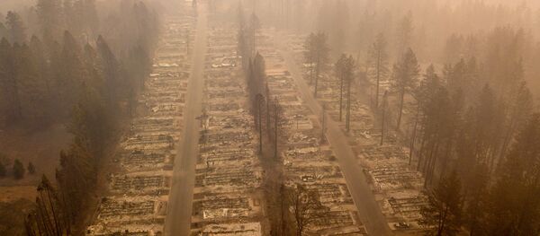 Өрттөнүп кеткен Калифорниядагы Парадайз шаары - Sputnik Кыргызстан