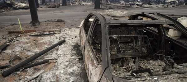 Лесные пожары в Калифорнии - Sputnik Кыргызстан