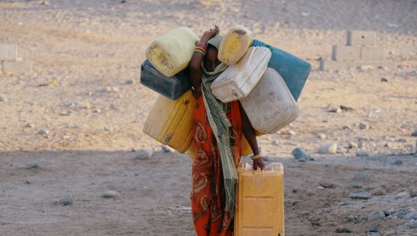 Нехватка чистой воды в Йемене - Sputnik Кыргызстан
