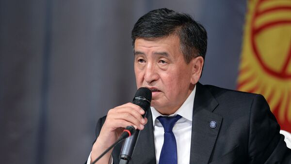 Какие слова чаще всего произносил Жээнбеков — интервью президента в тегах - Sputnik Кыргызстан