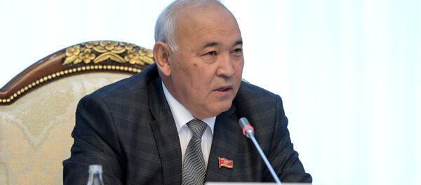 Депутат Жогорку Кенеша Кубанычбек Жумалиев. Архивное фото - Sputnik Кыргызстан