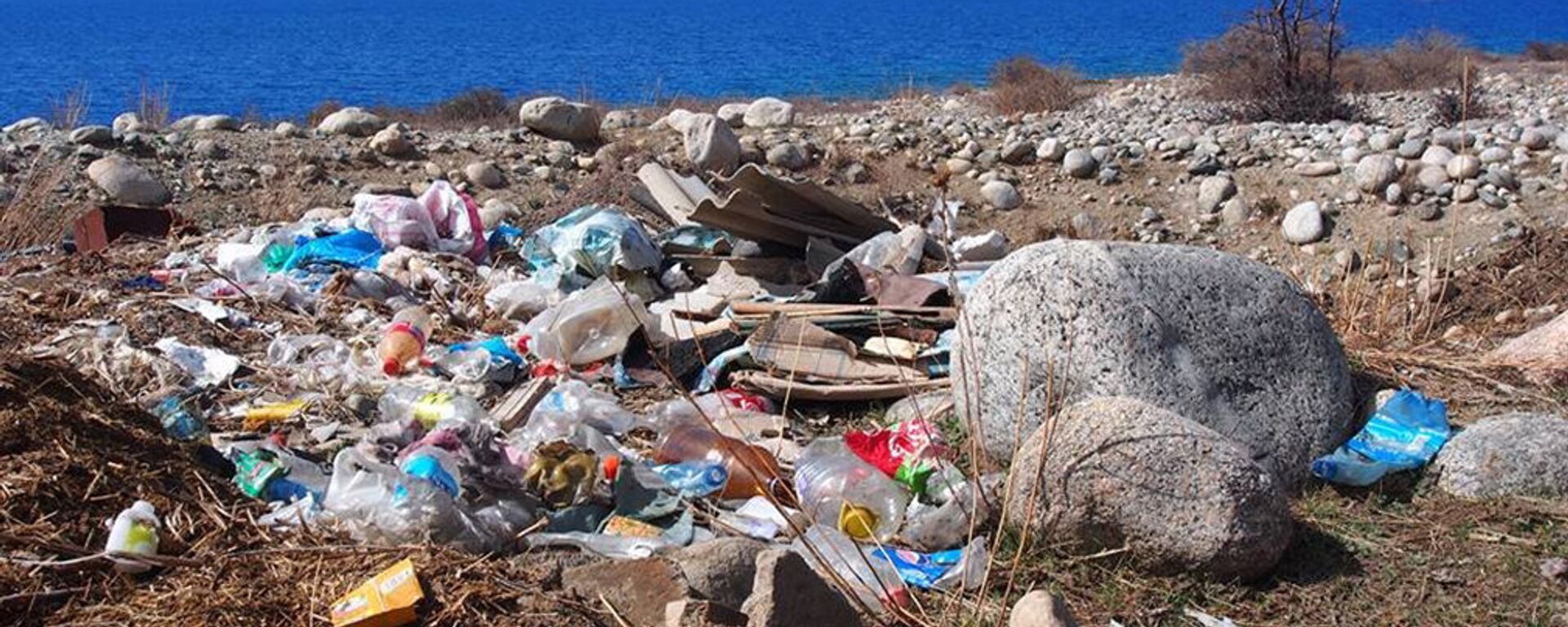 Загрязнения экологии близ озера Иссык-Куль Загрязнения экологии близ озера Иссык-Куль - Sputnik Кыргызстан, 1920, 23.11.2018