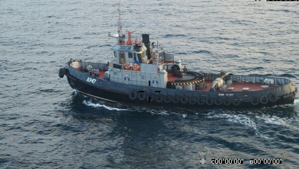 Три корабля ВМС Украины пересекли российскую границу - Sputnik Кыргызстан
