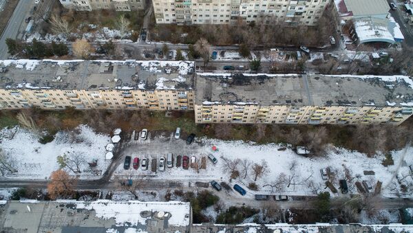 Жилые дома в 7 микрорайоне Бишкека. Архивное фото - Sputnik Кыргызстан