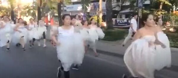 Таиландда үлпөт көйнөкчөн колуктулардын жарышка түшкөн видеосу - Sputnik Кыргызстан