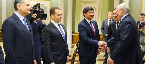 Евразийский межправительственный совет в Минске Евразийский межправительственный совет в Минске - Sputnik Кыргызстан