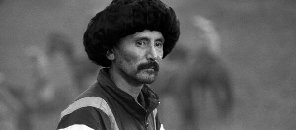 Известный кыргызский каскадер и режиссер Усен Кудайбергенов. Архивное фото - Sputnik Кыргызстан