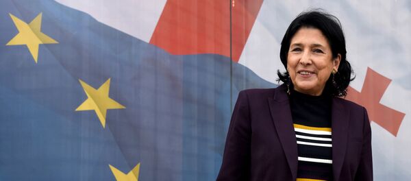 Кандидат в президенты Грузии Саломе Зурабишвили - Sputnik Кыргызстан