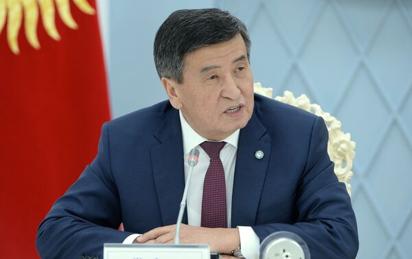 Встреча прошла сегодня, 29 ноября. Жээнбеков отметил высокий уровень политического сотрудничества Кыргызстана с Россией. - Sputnik Кыргызстан