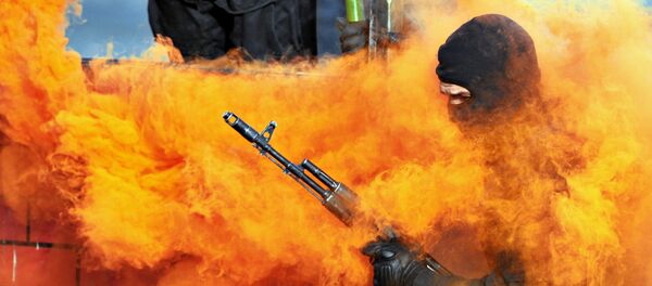 Куралчан адам. Архив - Sputnik Кыргызстан