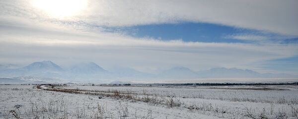 Село Шекер Таласской области - Sputnik Кыргызстан
