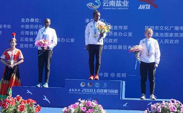 Третий Международный марафон ШОС в Китае - Sputnik Кыргызстан