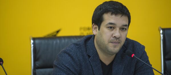 Узбекский актер, исполнитель одной из главных ролей в фильме Делбирим Улугбек Кадыров - Sputnik Кыргызстан