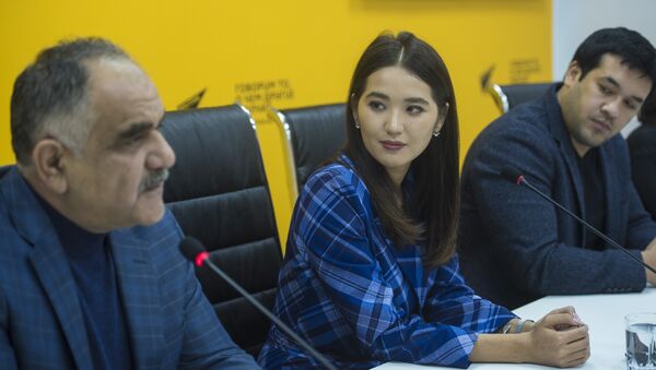 Пресс-конференция перед премьерой кыргызско-узбекского фильма Делбирим - Sputnik Кыргызстан