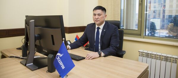 Начальник производственно-диспетчерской службы Газпром Кыргызстан Надырбай Турдуматов - Sputnik Кыргызстан