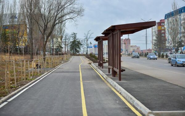 Общая протяженность пешеходной зоны составила 7,2 километра - Sputnik Кыргызстан