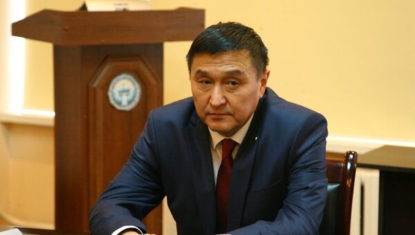  Транспорт жана жолдор министрлигинин мурунку орун басары Азимкан Жусубалив. Архив - Sputnik Кыргызстан