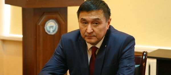 Задержанный со взяткой экс-заместитель министра транспорта и дорог Азимкан Жусубалиев. Архивное фото - Sputnik Кыргызстан