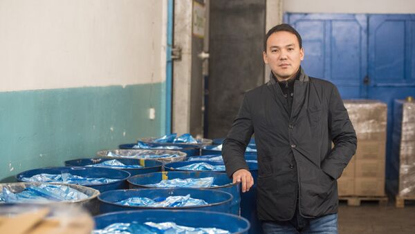 Кыргызстанский предприниматель, владелец завода по производству натуральных соков Дастан Омуралиев - Sputnik Кыргызстан