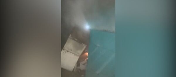 Караколдогу “Ак-Тилек” базарында өрт чыкты. Видео - Sputnik Кыргызстан