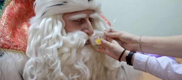 Всероссийский Дед Мороз посетил Екатеринбург - Sputnik Кыргызстан