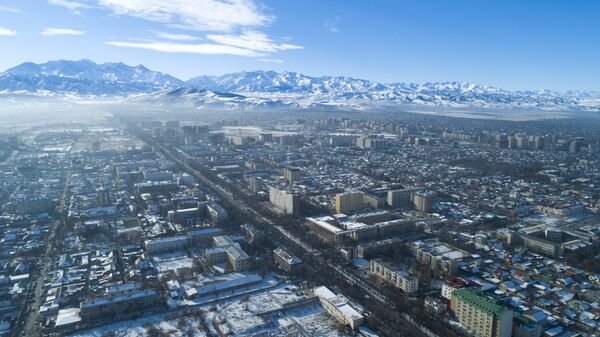 Город Бишкек. Вид с дрона - Sputnik Кыргызстан