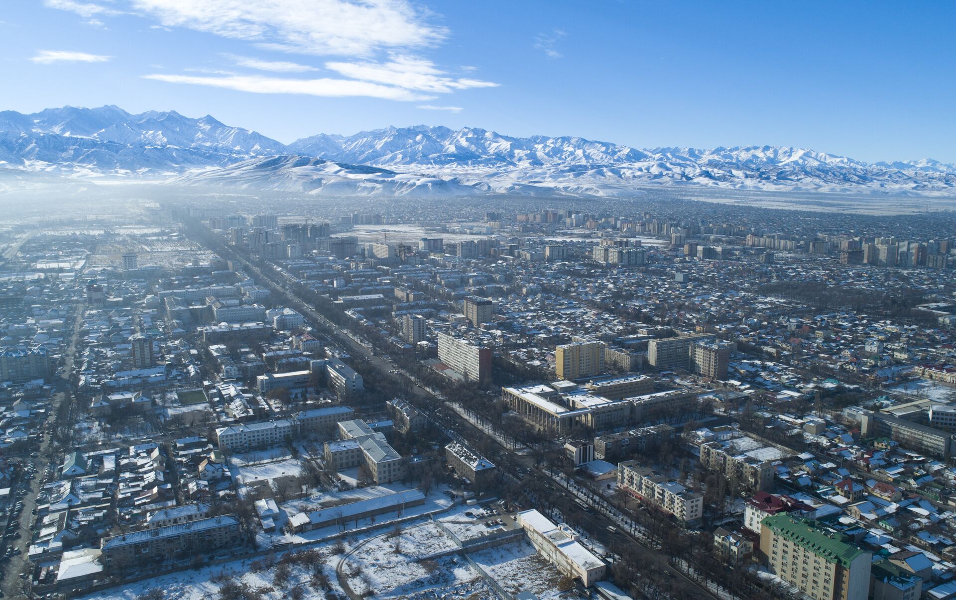 Высота гор в Бишкеке