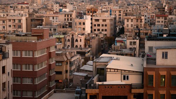 Вид на один из кварталов Тегерана. Иран. Архивное фото - Sputnik Кыргызстан